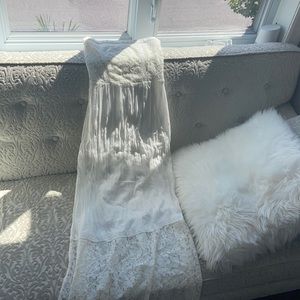 Abercrombie and Fitch size s white dress